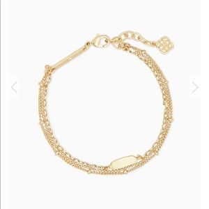 Fern Multi Strand Bracelet In Gold